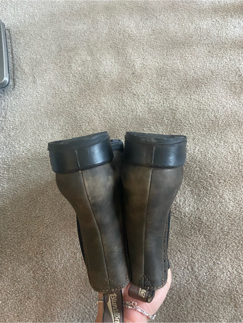 Blundstone High Top Chelsea Boots Size 8.5 (Australian 5.5 on sole) - Picture 2 of 4